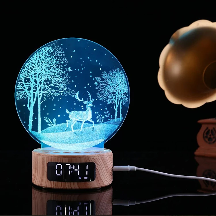 Christmas Flashing Music Light Speaker