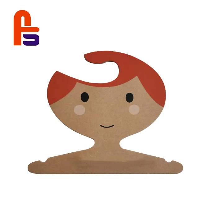 Eco friendly hard cardboard paper hanger for clothes in hot sell from factory