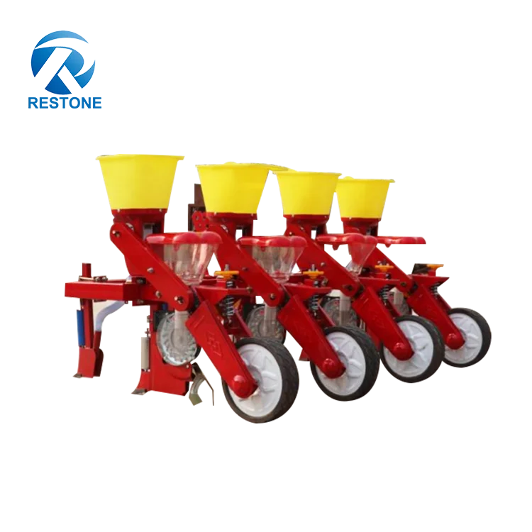 Tractor Maize Seeder Drill 4 Rows Corn planting machine