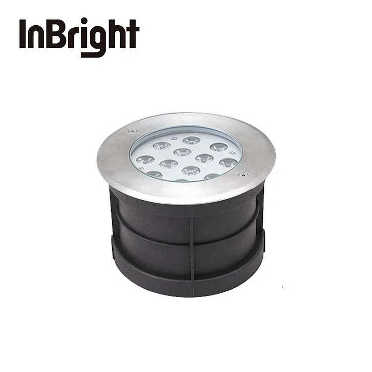 Круглый всепогодный ip67 светодио дный светодиодный наземсветодио дный садовый светильник 12 Вт светодиодный наземсвет