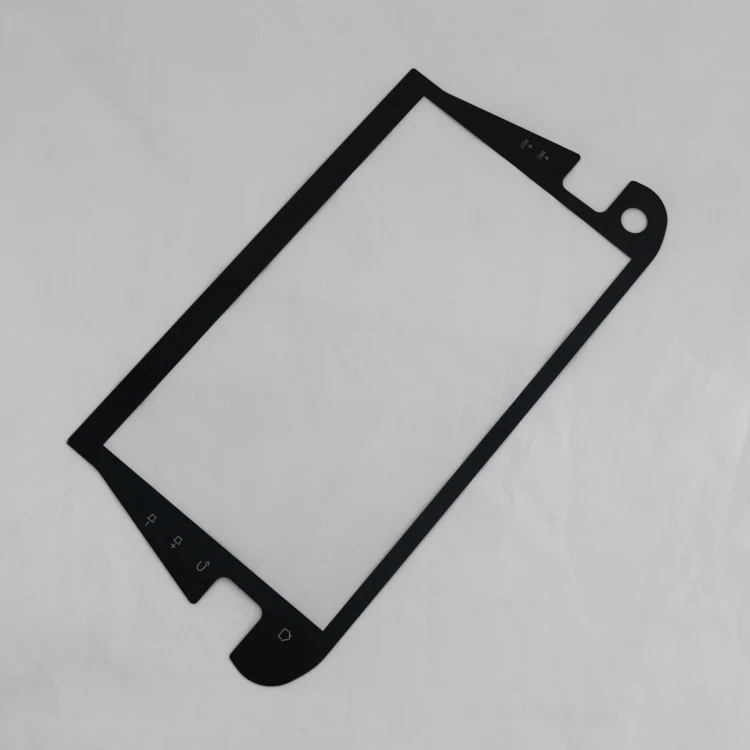 1mm clear sheet gorilla glass touch screen for electronic