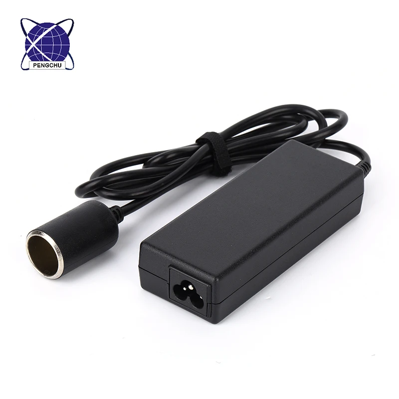 DC 12 В к AC 220 В Автомобильный адаптер питания Выход 12 В 7.5a автомобильного прикуривателя питания