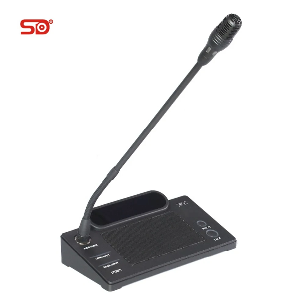 Настольный микрофон для конференций с ЖК-дисплеем SM812