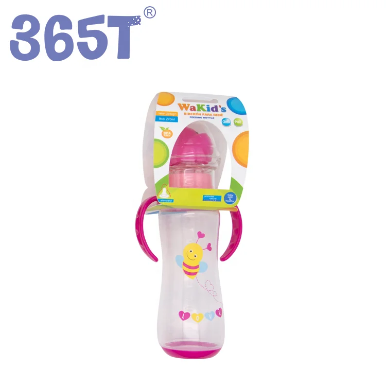 365T, оптовая продажа, бутылочка для кормления в форме животного без бисфенола А, 9 унций, 270 мл, Детская Бутылочка с упаковкой