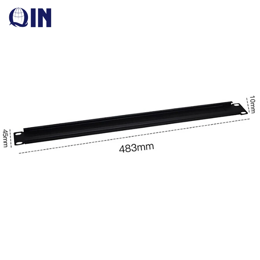 Настенный органайзер для кабелей 1U, 19 дюймов, панель управления кабелями