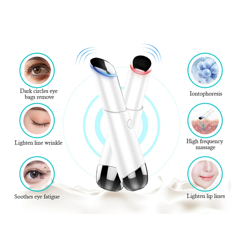 Горячая лица, вибрирующий прибор для подтяжки кожи литий-ионный губы анти-морщинки, устраняет темные круги возле глаз уход за кожей массаж красотки машины плазменной ручка