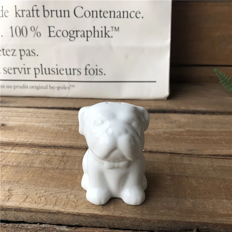 new design salt pepper animals shape ceramic bottle for salt or pepper in stock.