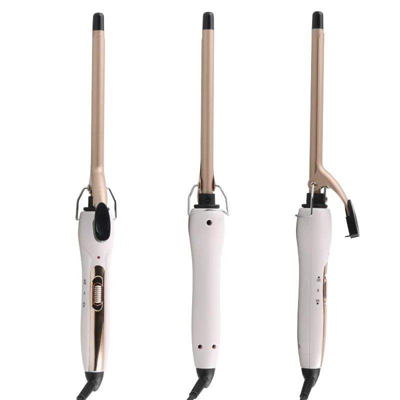 
New product Mini Barrel19mm Ceramic Curling Iron for Men Women Hair Curler hair waver 