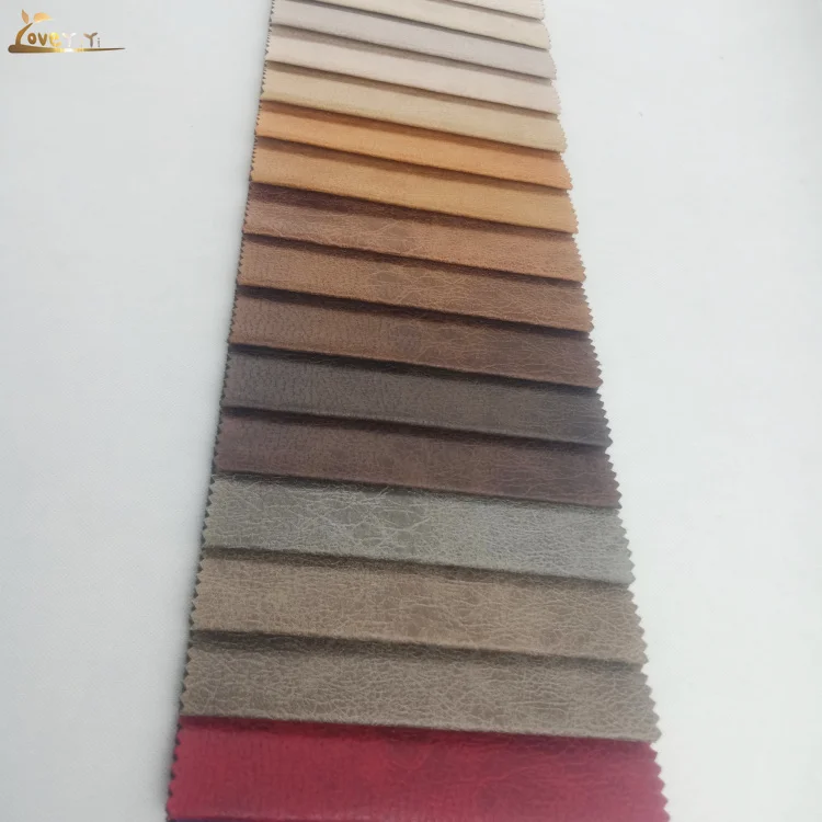 100% polyester upholstery suede leather fabric for car seat