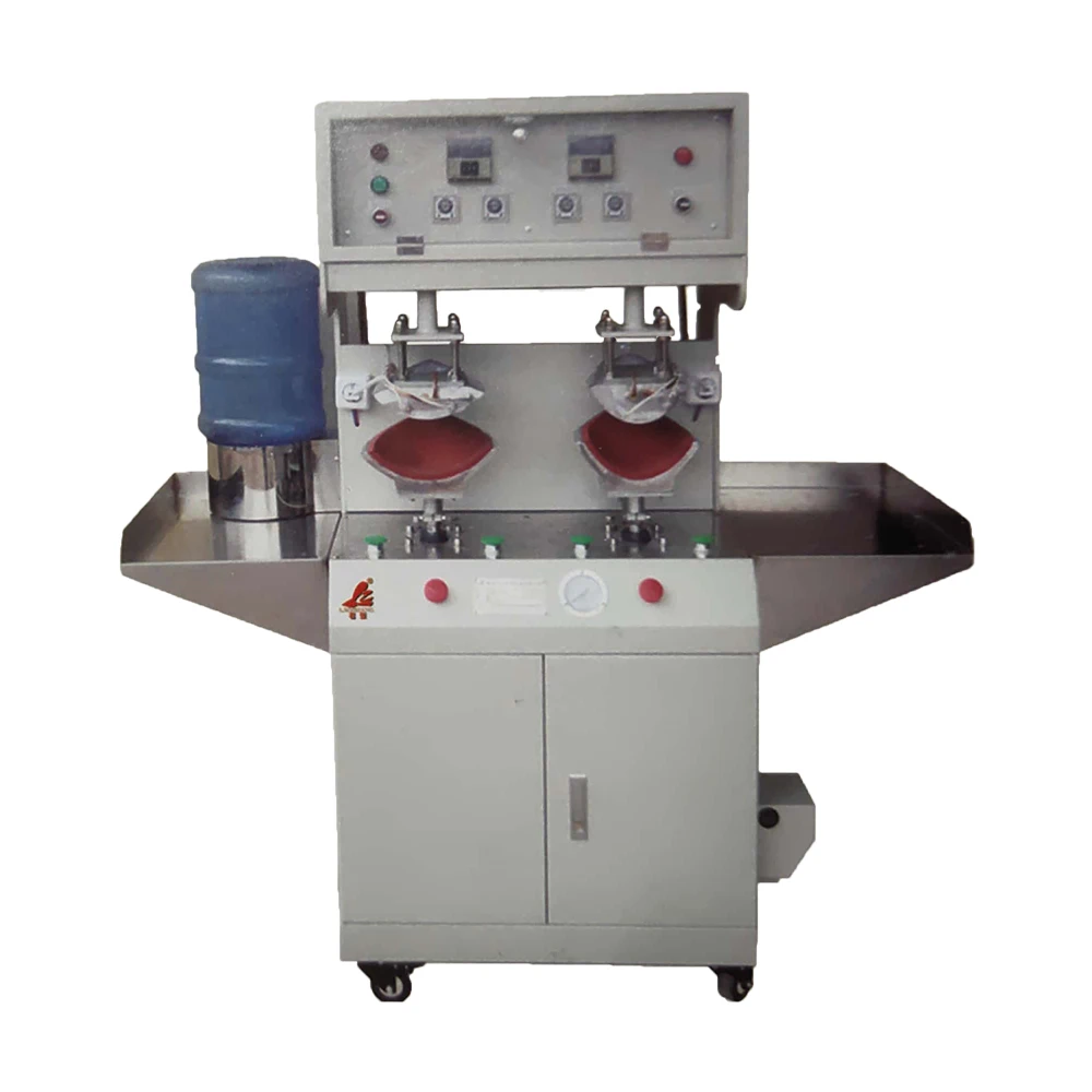 Два рабочих мультяшный головной убор/шляпа Авто передней панели гладильная машина с