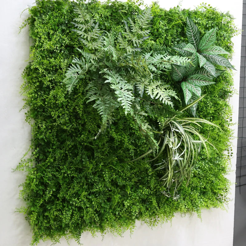 indoor decorative fence panel artificial outdoor plants artificial brick wall panels green wall system vertical garden