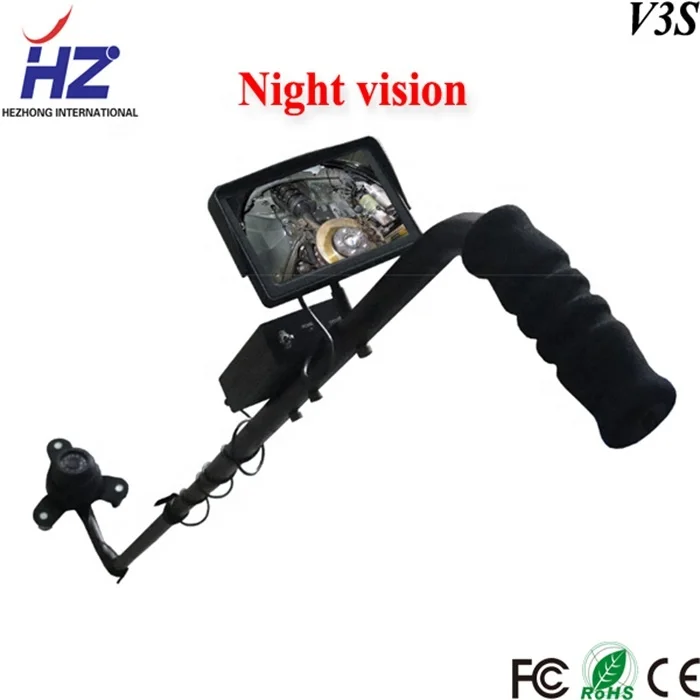 Security Checking UVSS with 3.5 inch  CCD Inspection Camera Under Car