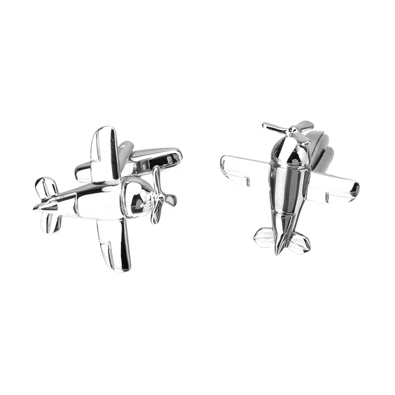 
Aircraft Model Cufflinks for Mens Novelty High quality Cuff Links Brand Fashion Fine Gift Jewelry wholesale 