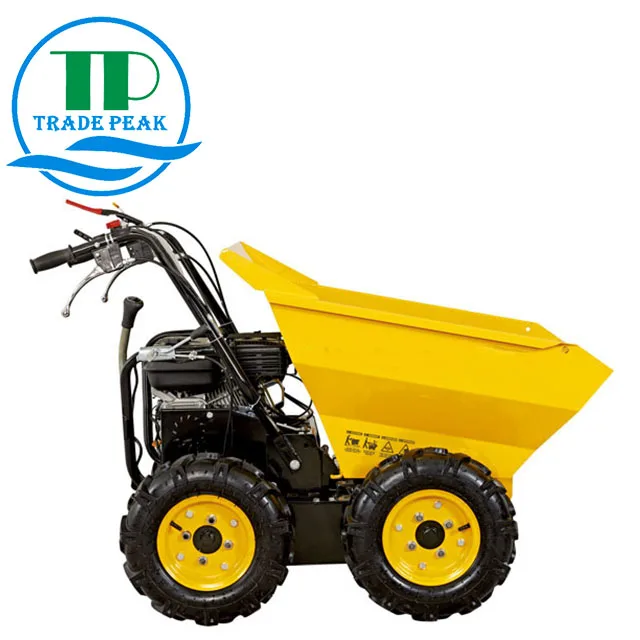 Powered Barrow 4.8KW All Terrain Heavy Duty 300Kg Load Capacity Gasoline Engine Powered Small Barrow