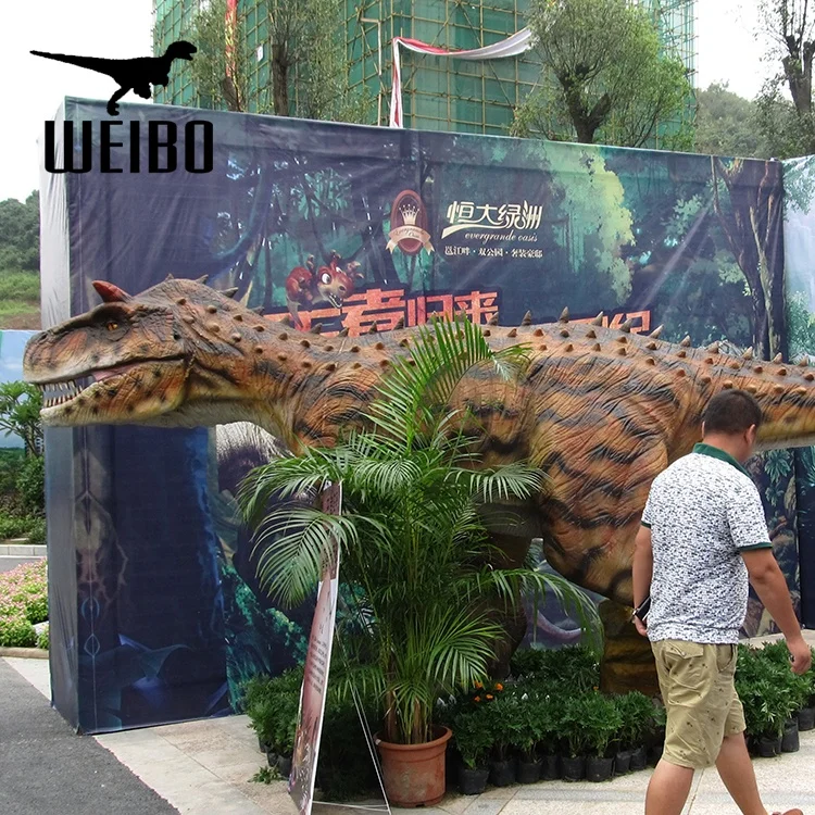 Waterproof realistic dinosaur animatronic dinosaur for sale