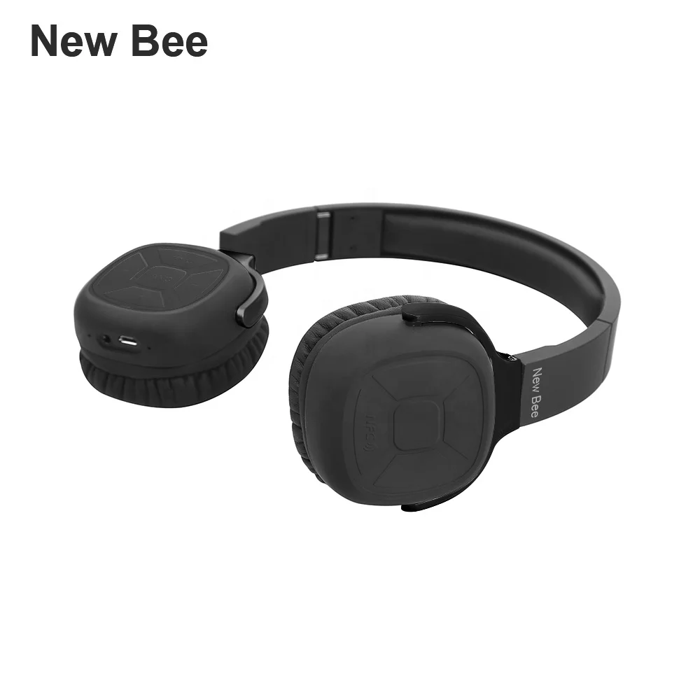 С шумоподавлением Беспроводная оголовье bluetooth V4.1 гарнитура наушники с микрофоном
