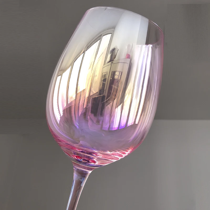 Lead Rose Wine Glass for Bar