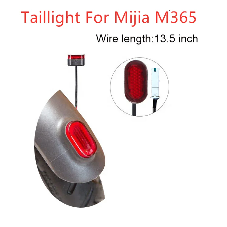 Scooter Safe Rear Tail Light Bulb Replacement Parts For Mijia M365 Electric Scooter