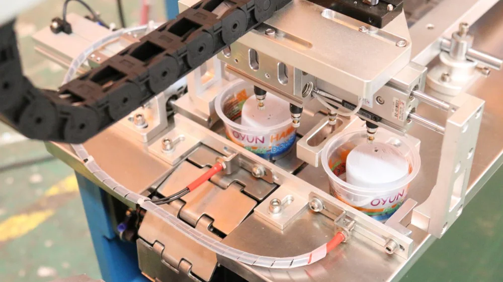 SAMFULL Automatic cup play dough filling and capping machine packing machine