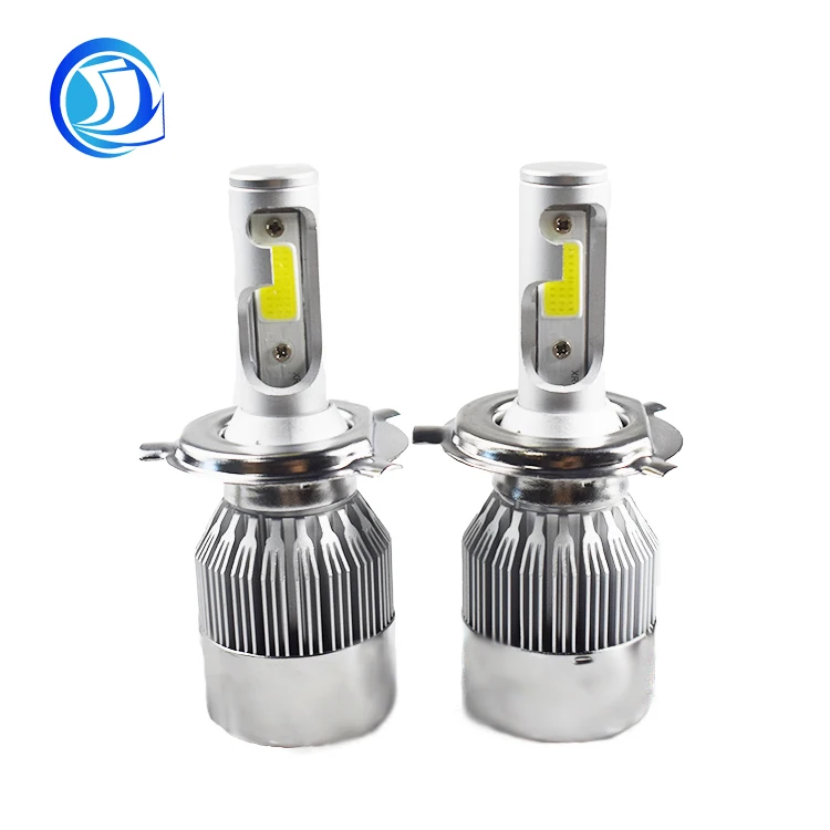Дешевые прокат автомобилей 36 w c6 светодиодные фары h1 h3 h7 h11 h4 9005 9006 880 светодиодные лампы фар