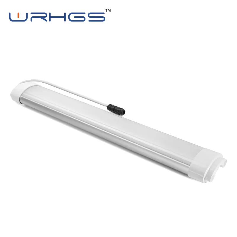 
20w 40w 60w 100w led tri proof light emergency strip batten lighting fixture waterproof tube lamp ip 65 