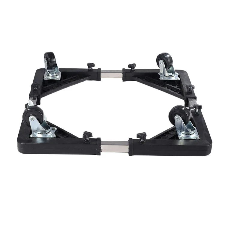 Двойной устойчивый мобильный кронштейн для стиральной машины и холодильника