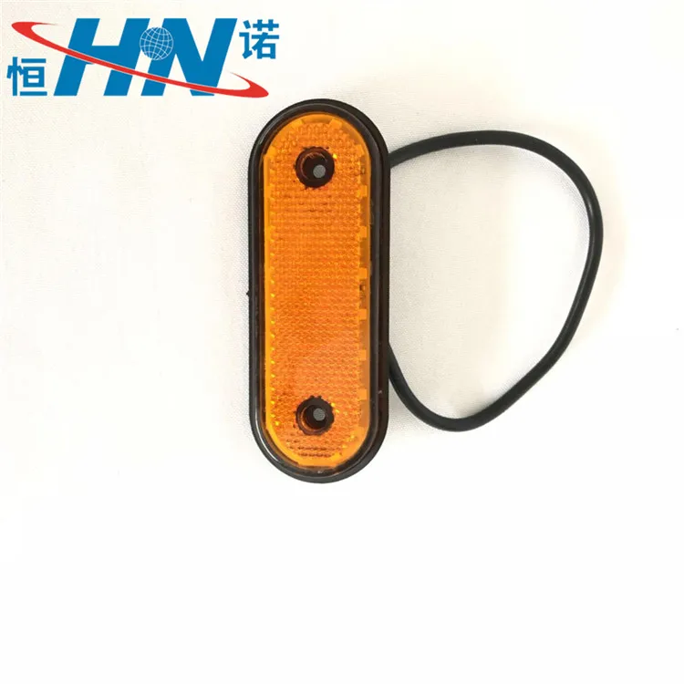 Грузовик вел боковой габаритный свет лампы грузовик водить свет работы 24V Янтарная трейлер лампы