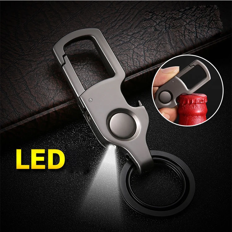 
Custom Logo Printing Mini Led Flashlight Keychain,Bottle opener key chain 