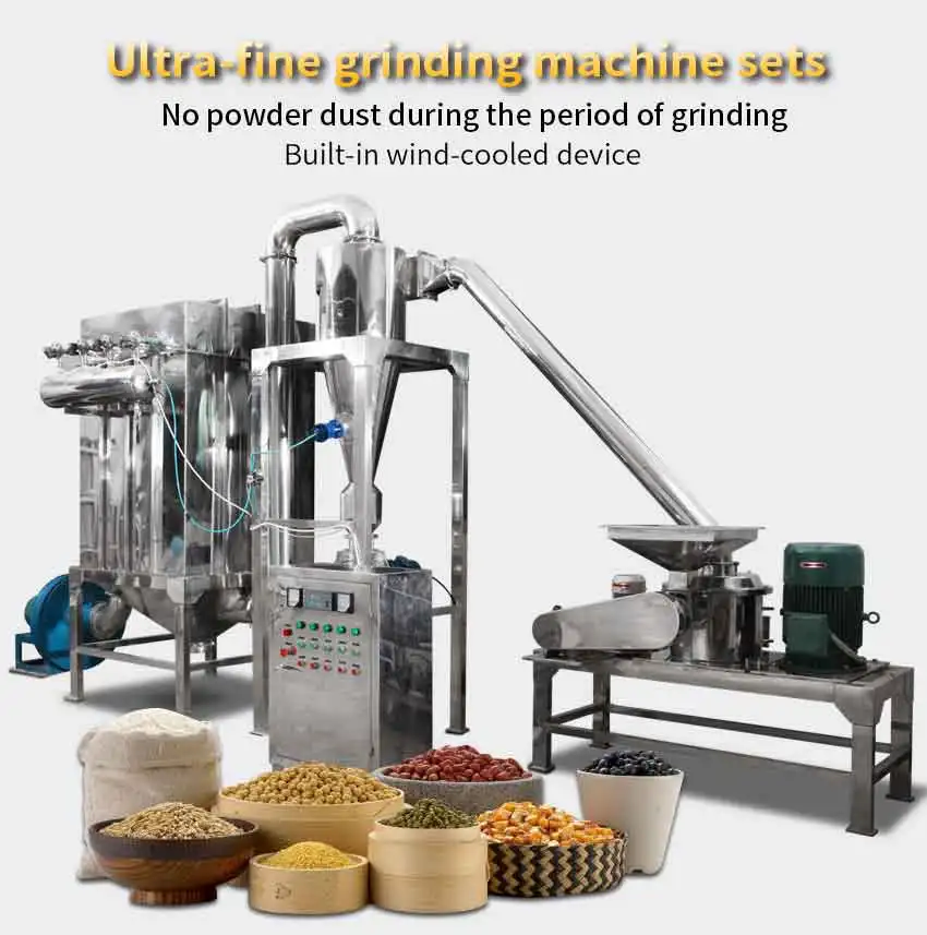 
Automatic dry herb pulverizer Ultramicro pulverizer union 