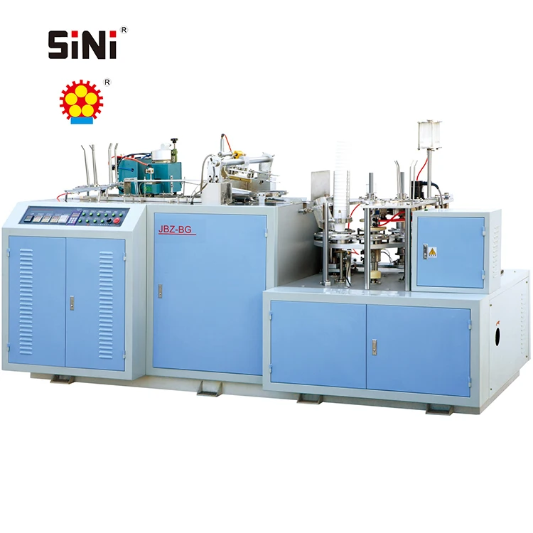 SINI-JBZ-BG Automatic Coffee Cup Sleeve Forming Machine, double wall paper cup sleeve making machine