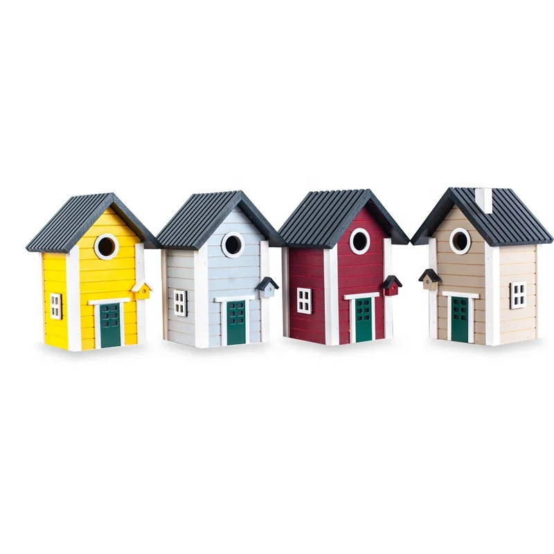 Fashion bird cage outdoor wooden bird house