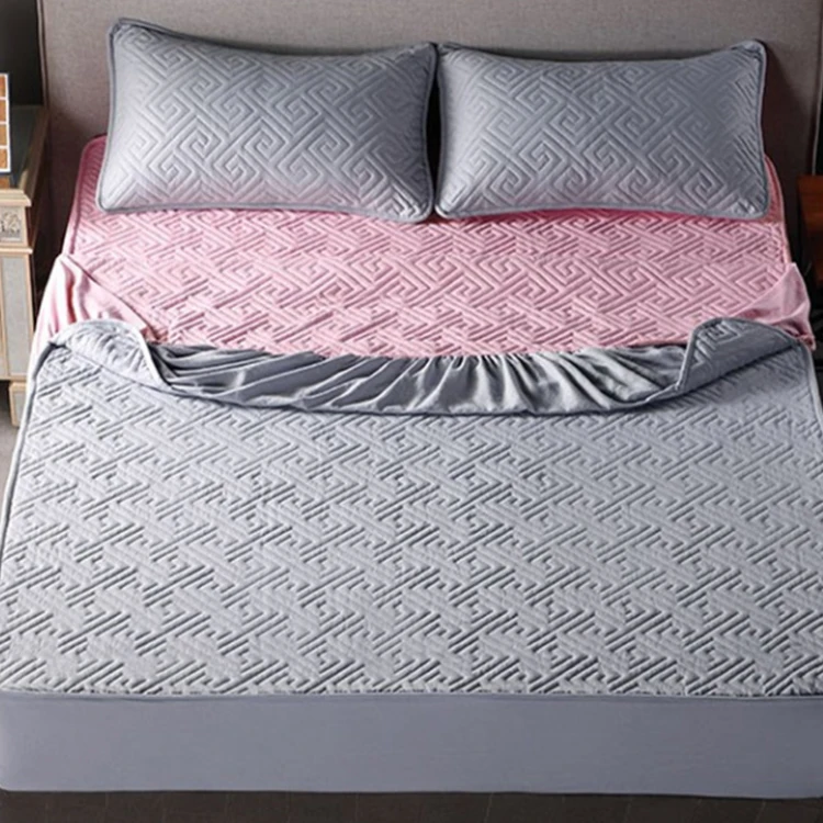 
Soft King queen size 100% cotton waterproof mattress protector mattress cover 