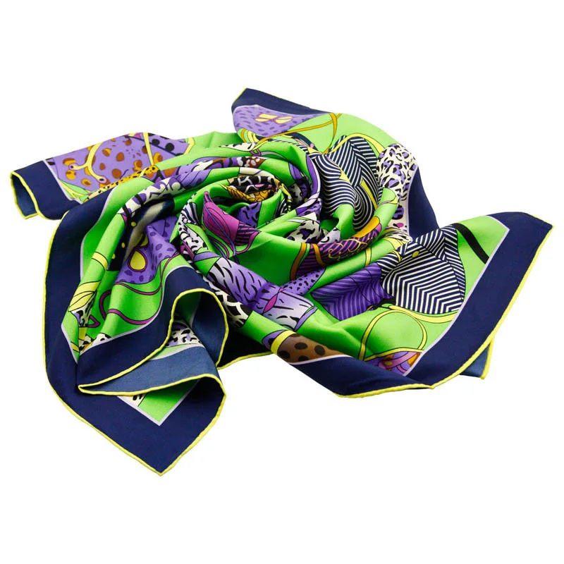 Hamocigia Designer Scarf Wholesale China Ladies Large Silk Scarf