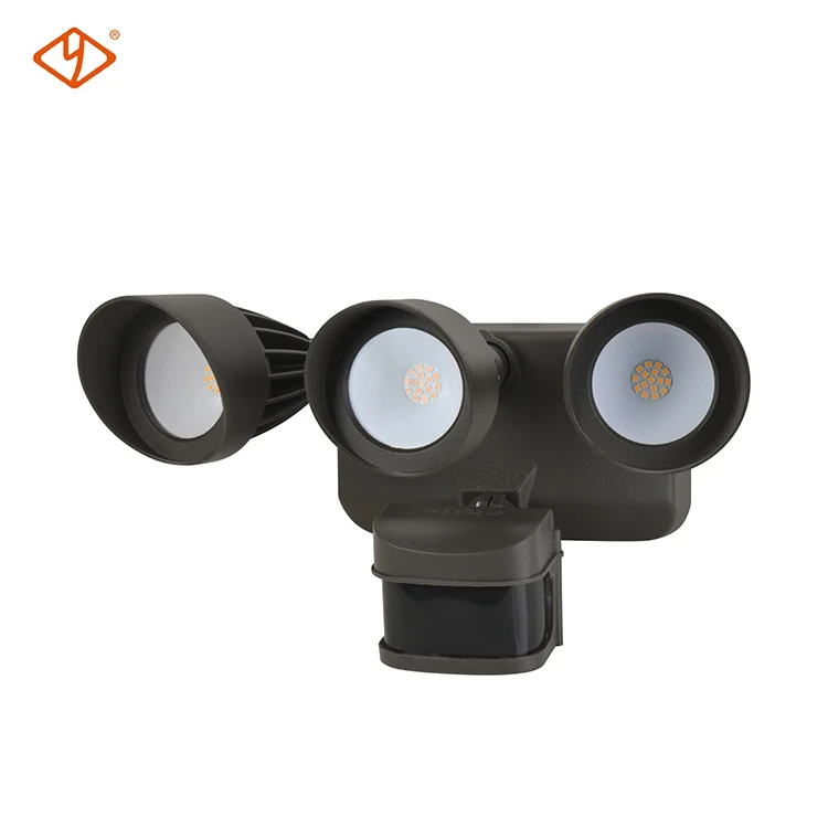 Low Price Waterproof Threehead 12V LED Traffic Safety Protection Sensor Light