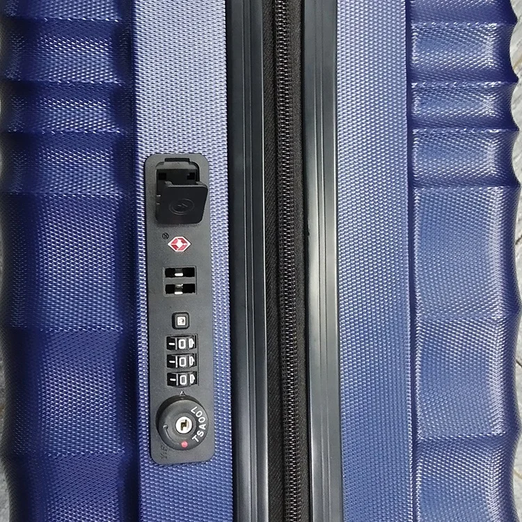 Custom Abs/pc Trolley Travel Carrier Suit Case Luggage & Other  Luggage Set Suitcase With Usb Charger Charging Battery