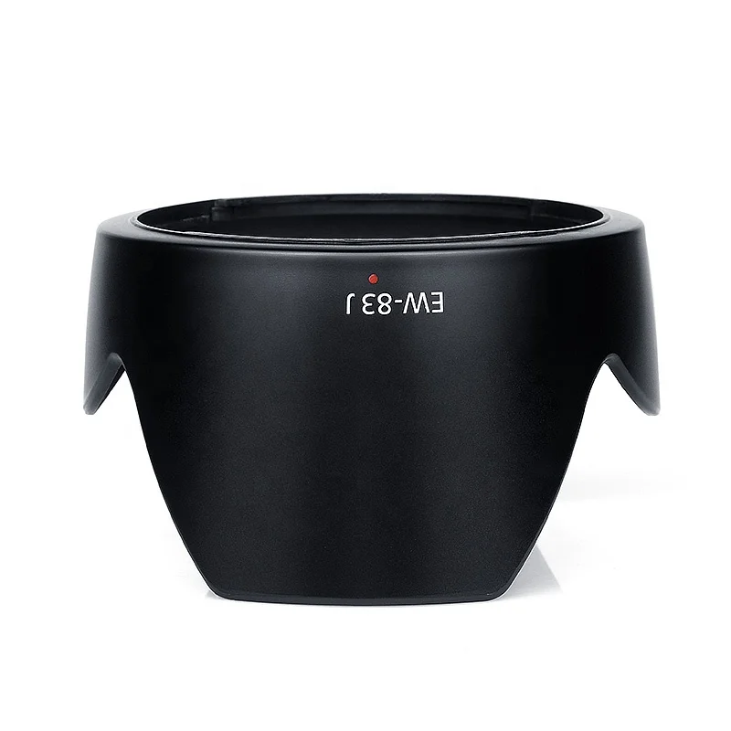 Wholesale Factory Price Camera Lens Hood EW-83J 77mm bayonet Lens Hood For Canon EF-S 17-55 f/2.8