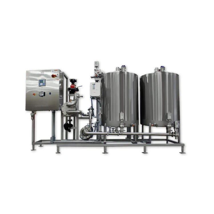 Factory price fully automatic cip cleaning system