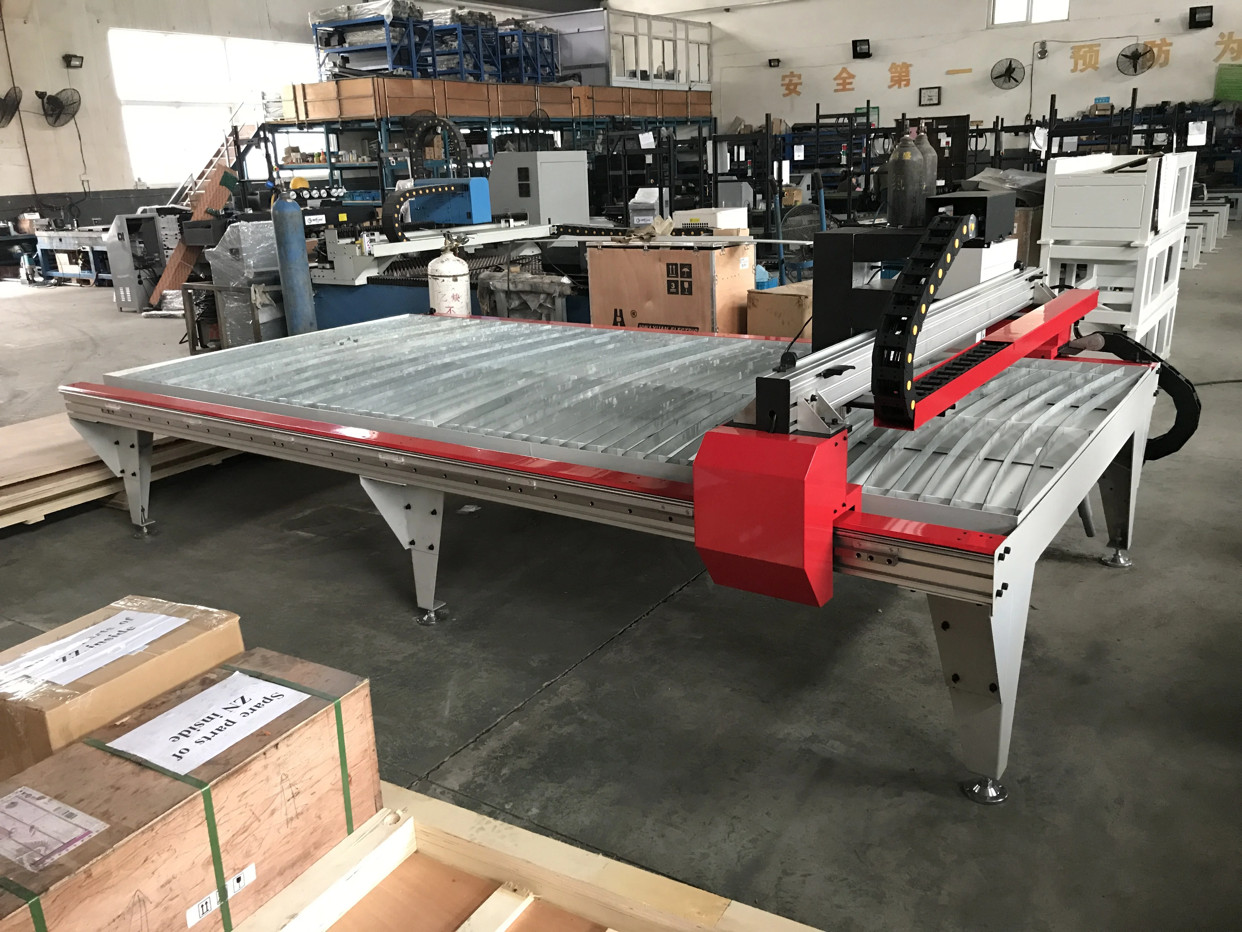 Simple water table new style cnc plasma cutter