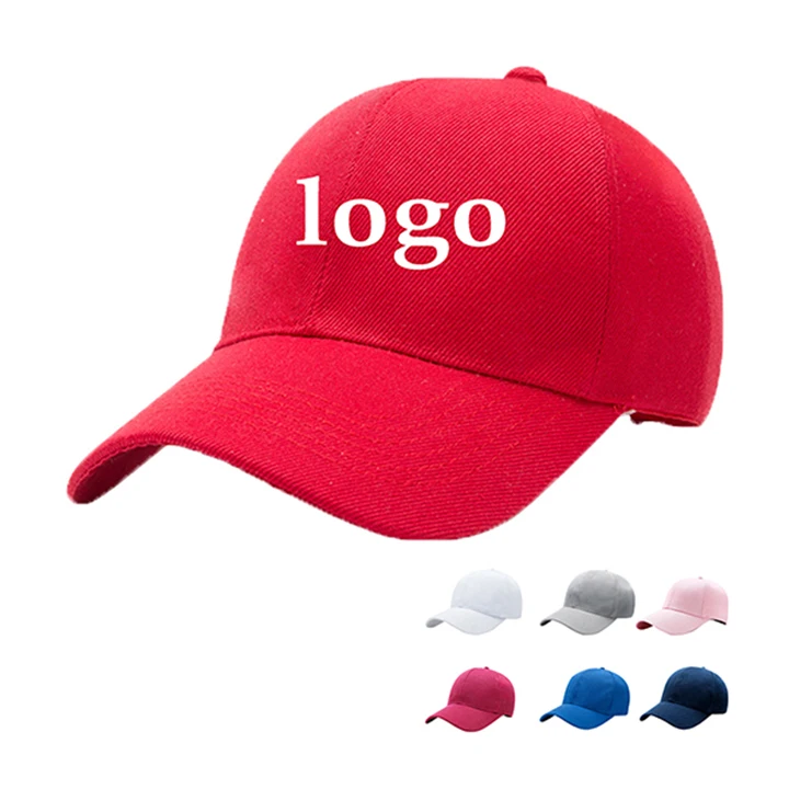High Grade Quality  Customized Wholesale Baseball Cap 100% Cotton Custom Your Brand Logo Baseball Caps Embroidery Sport Cap Hat