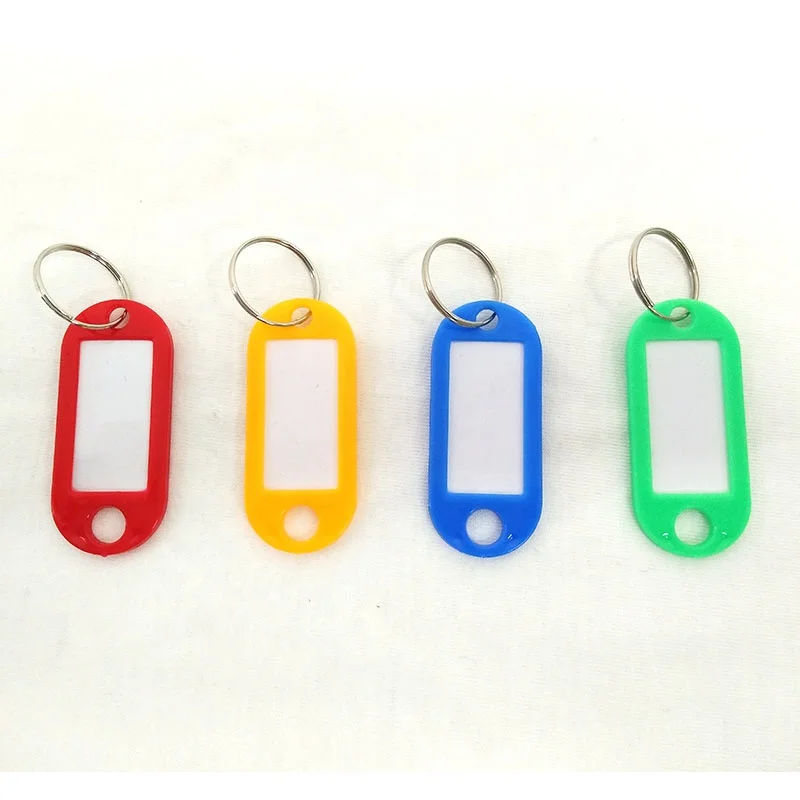 Plastic Key Tag