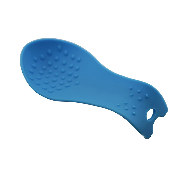 high quality wholesale custom Kitchen Spoon Holder Heat Resistant Kitchen Utensils Silicone Spoon rest
