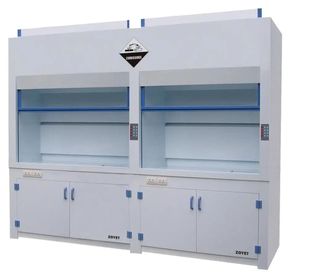 
Conventional fume hood for chemical PP Fume hood laboratory funiture cabinet anticorrosion 