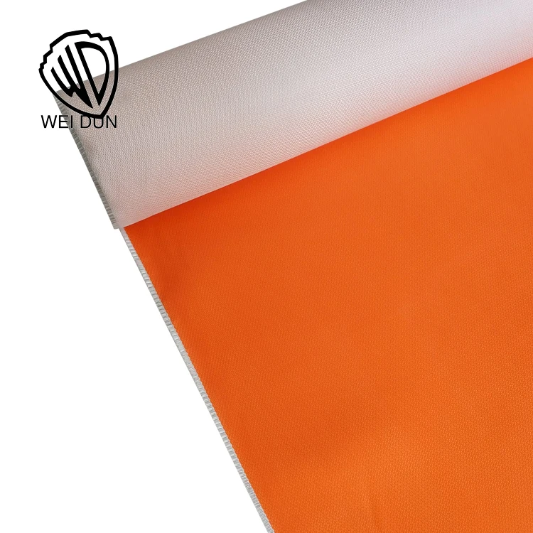 0,4 мм Изолированная Водонепроницаемая огнестойкая силиконовая Стекловолокно ткань