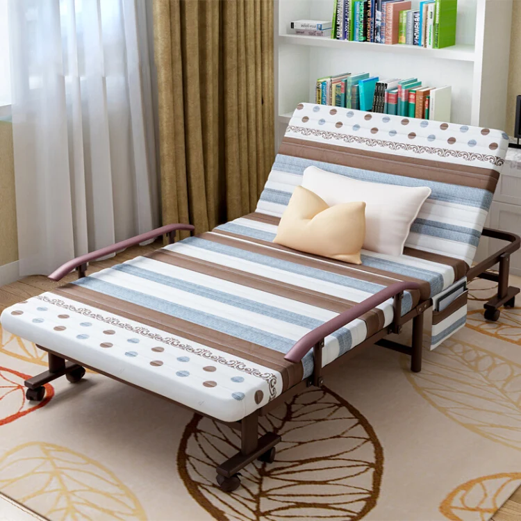 Подвижная складная кровать с боковой сумкой OEM & ODM