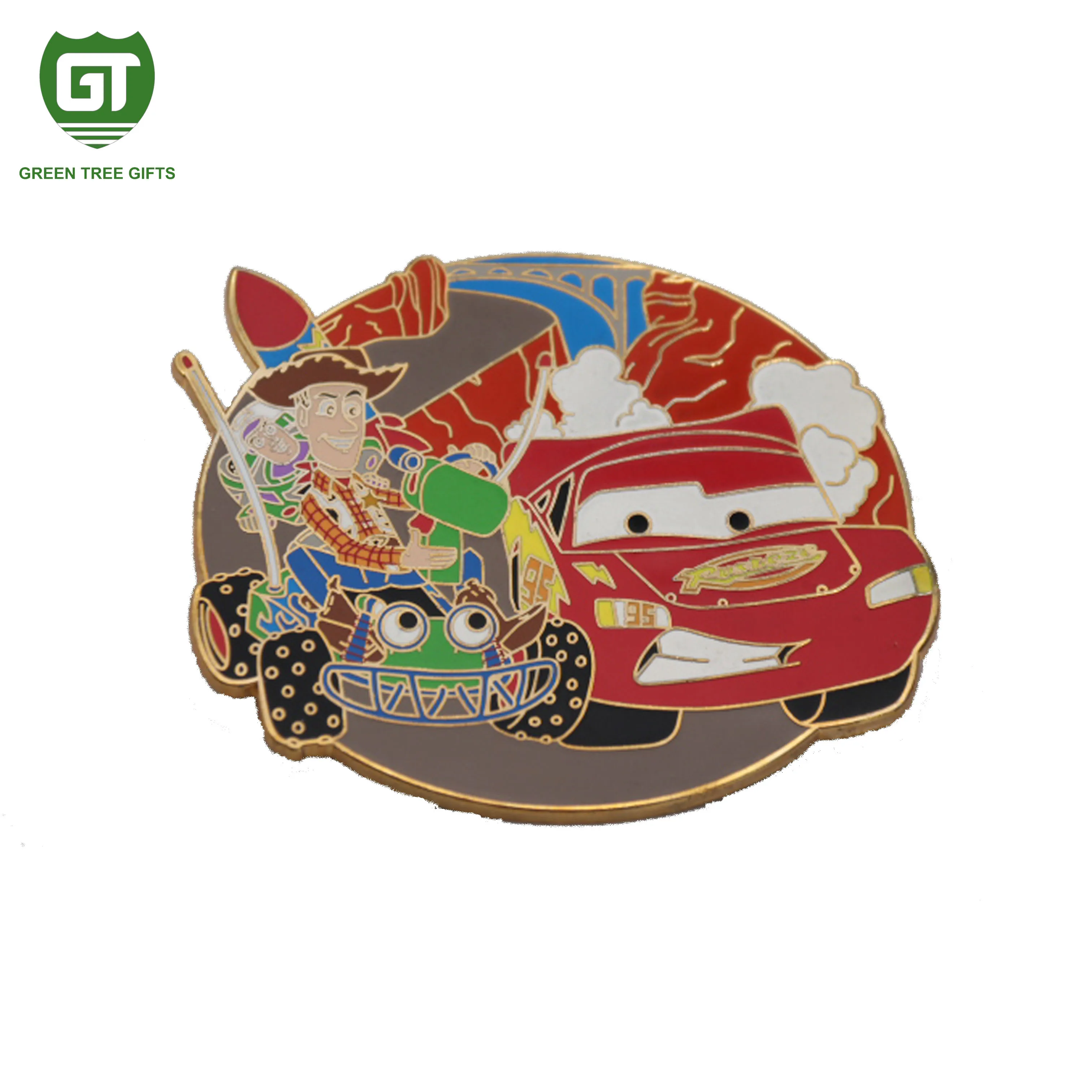 
Captain America movie cartoon characters custom hard enamel lapel pin 