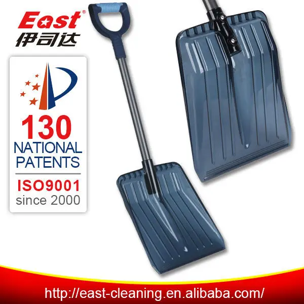 
Large capacity Winter manual push plastic aluminum handle snow shovel custom ice scraper and snow shovel 