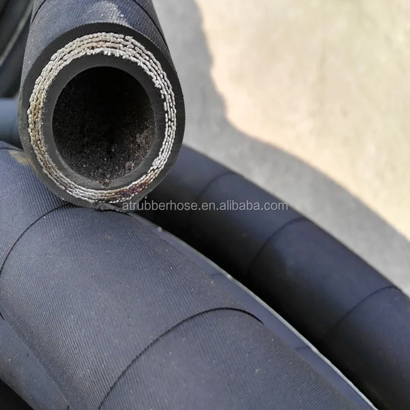 3/8 дюйма проволоки спираль гибкие резиновые для гидравлических шлангов EN856 4SP