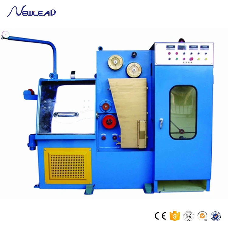 14DT (0.25-0.6mm) High Speed Factory Price Fine Cable/Wire (Aluminum/Copper) Machine with Internet Continuous Annealer