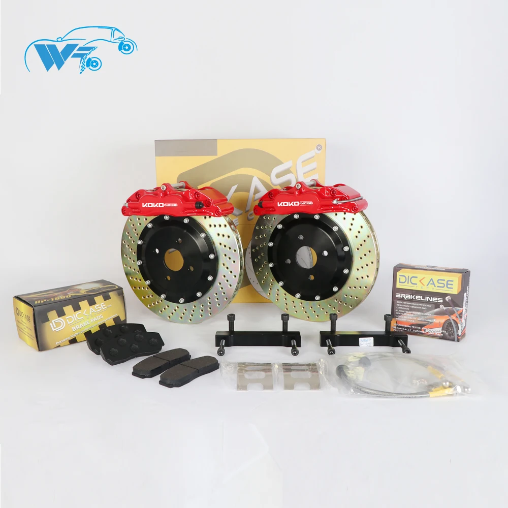 KOKO Racing 5200 - 4 pots caliper brake system ceramic brake pad brake rotor