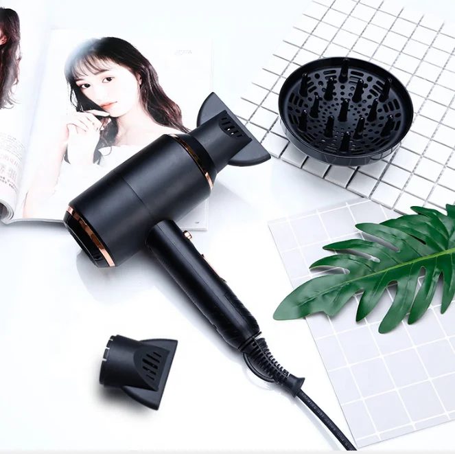 Отличный стайлер для волнистых волос 1400-1600 Вт, фен с рассеивателем